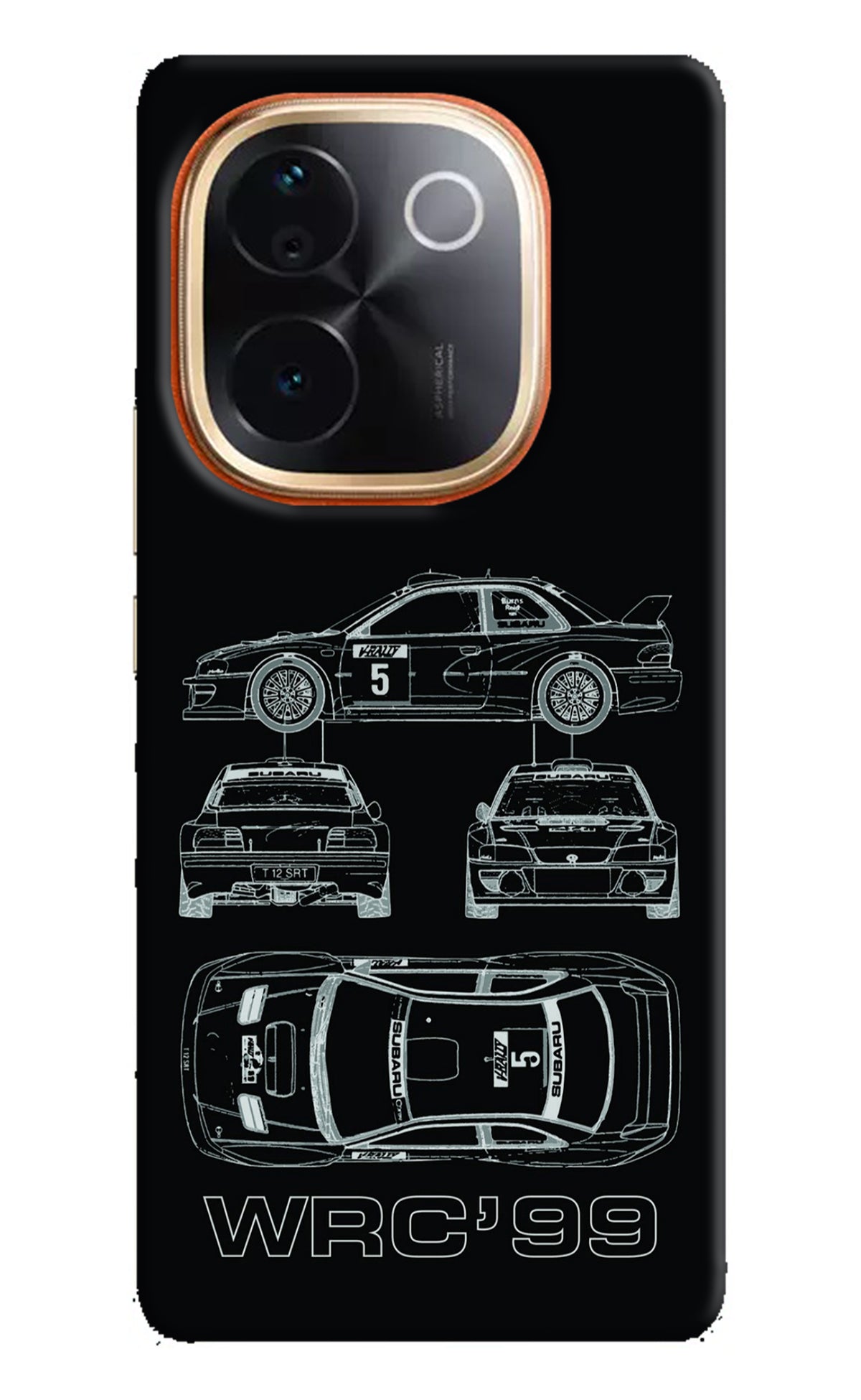 WRC'99 IQOO Z9S Pro 5G Back Cover