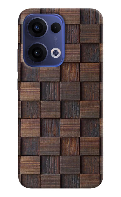 Wooden Cube Design Oppo Reno13 5G Back Cover