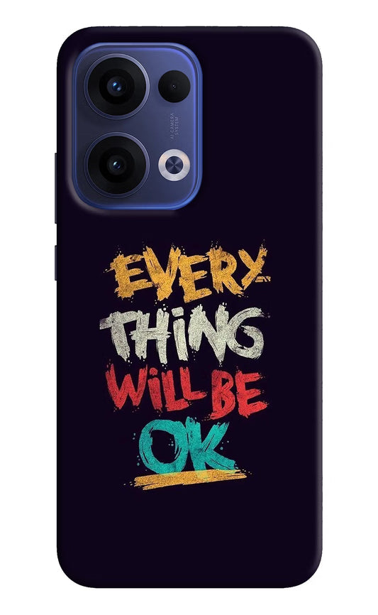 Everything Will Be Ok Oppo Reno13 5G Back Cover