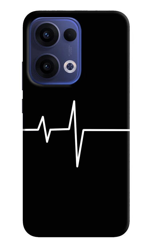 Heart Beats Oppo Reno13 5G Back Cover