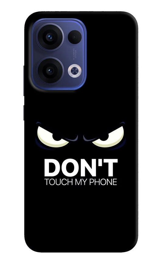 Don'T Touch My Phone Oppo Reno13 5G Back Cover
