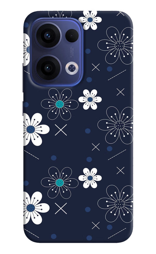 Flowers Oppo Reno13 5G Back Cover