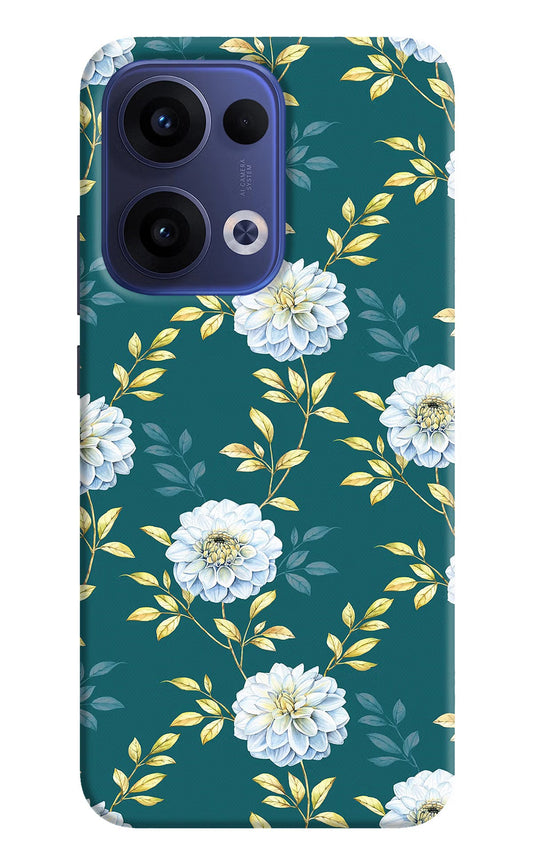 Flowers Oppo Reno13 5G Back Cover