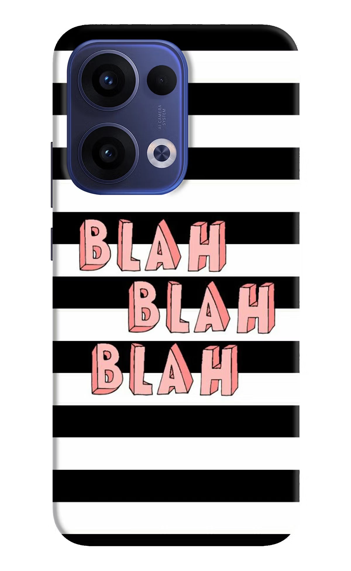 Blah Blah Blah Oppo Reno13 5G Back Cover