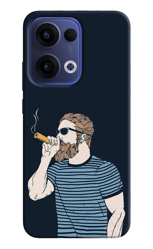 Smoking Oppo Reno13 5G Back Cover