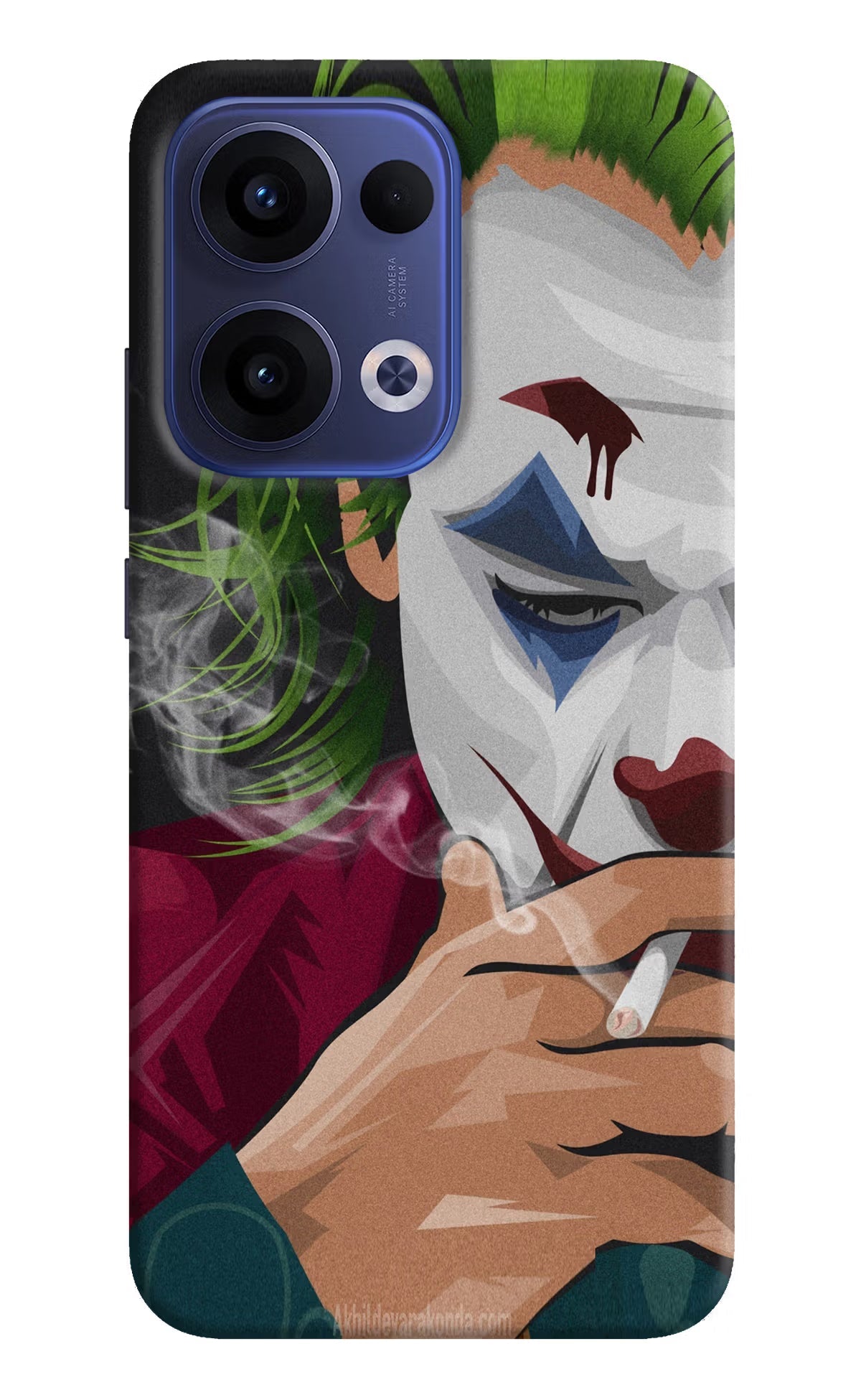 Joker Smoking Oppo Reno13 5G Back Cover