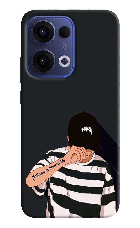 Aesthetic Boy Oppo Reno13 5G Back Cover