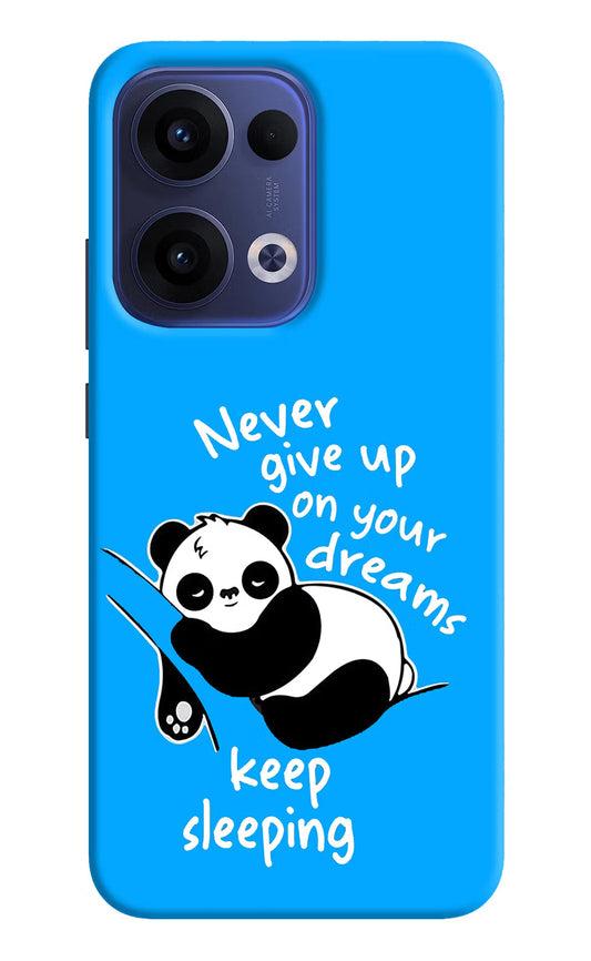 Keep Sleeping Oppo Reno13 5G Back Cover