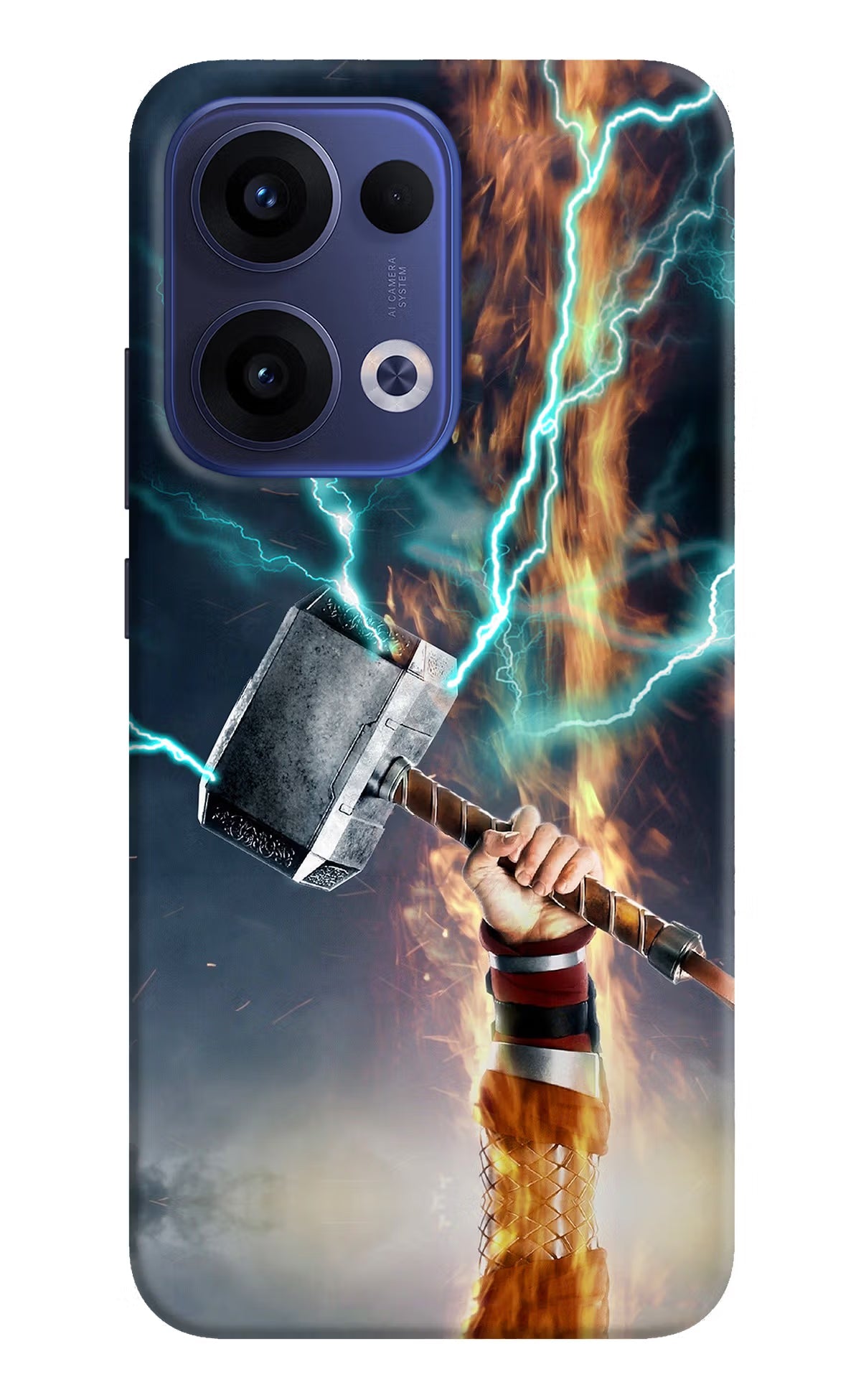 Thor Hammer Mjolnir Oppo Reno13 5G Back Cover