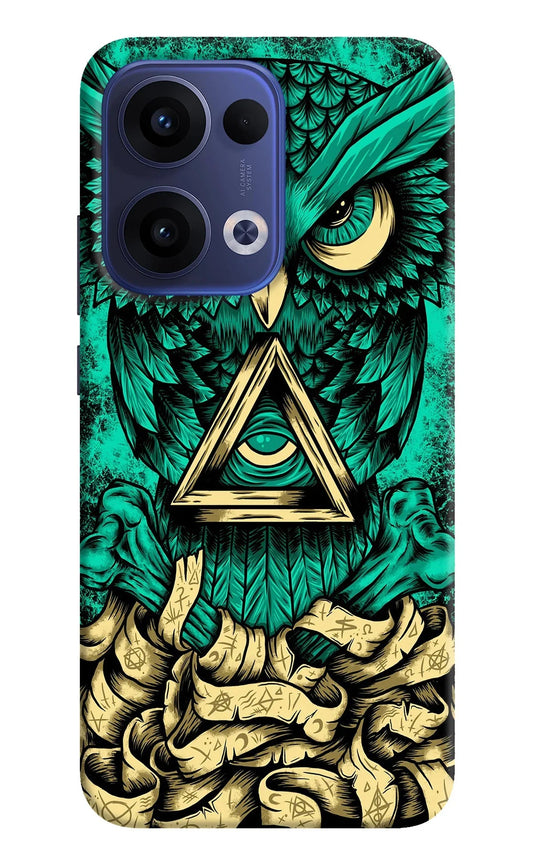 Green Owl Oppo Reno13 5G Back Cover