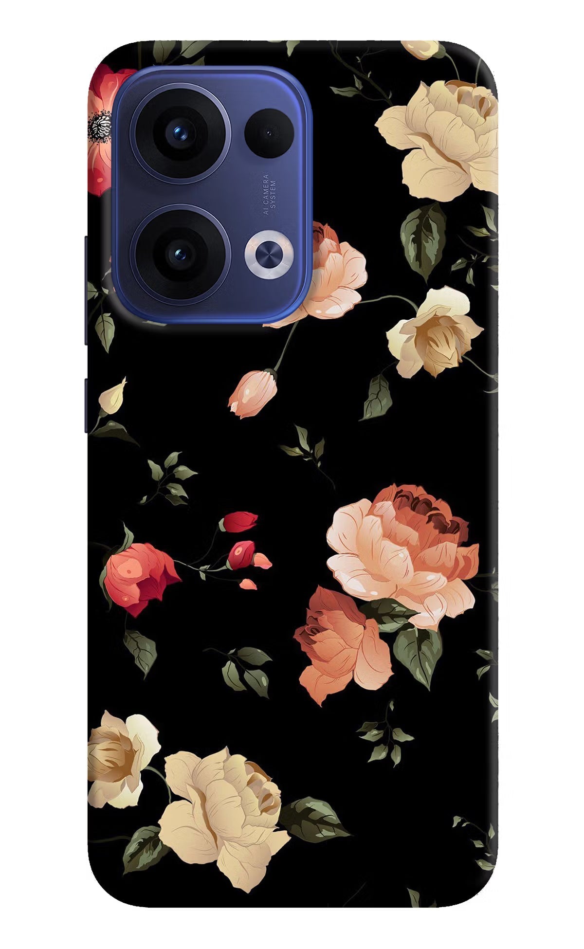 Flowers Oppo Reno13 5G Back Cover