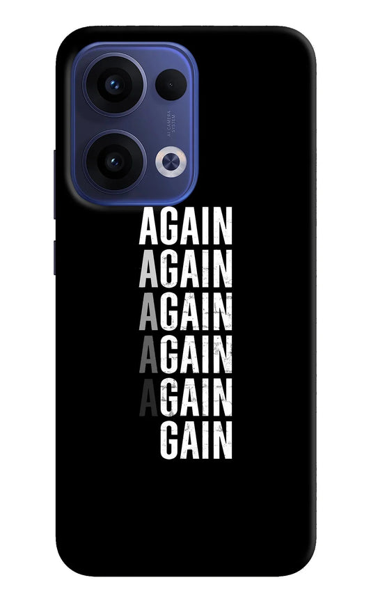 Again Again Gain Oppo Reno13 5G Back Cover