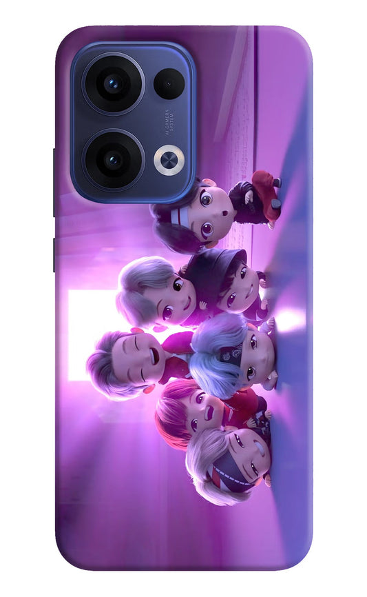 BTS Chibi Oppo Reno13 5G Back Cover