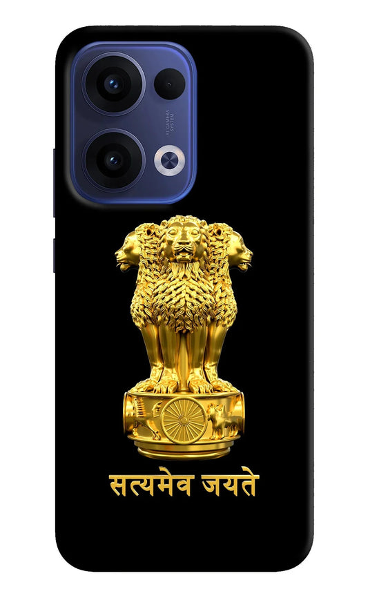 Satyamev Jayate Golden Oppo Reno13 5G Back Cover