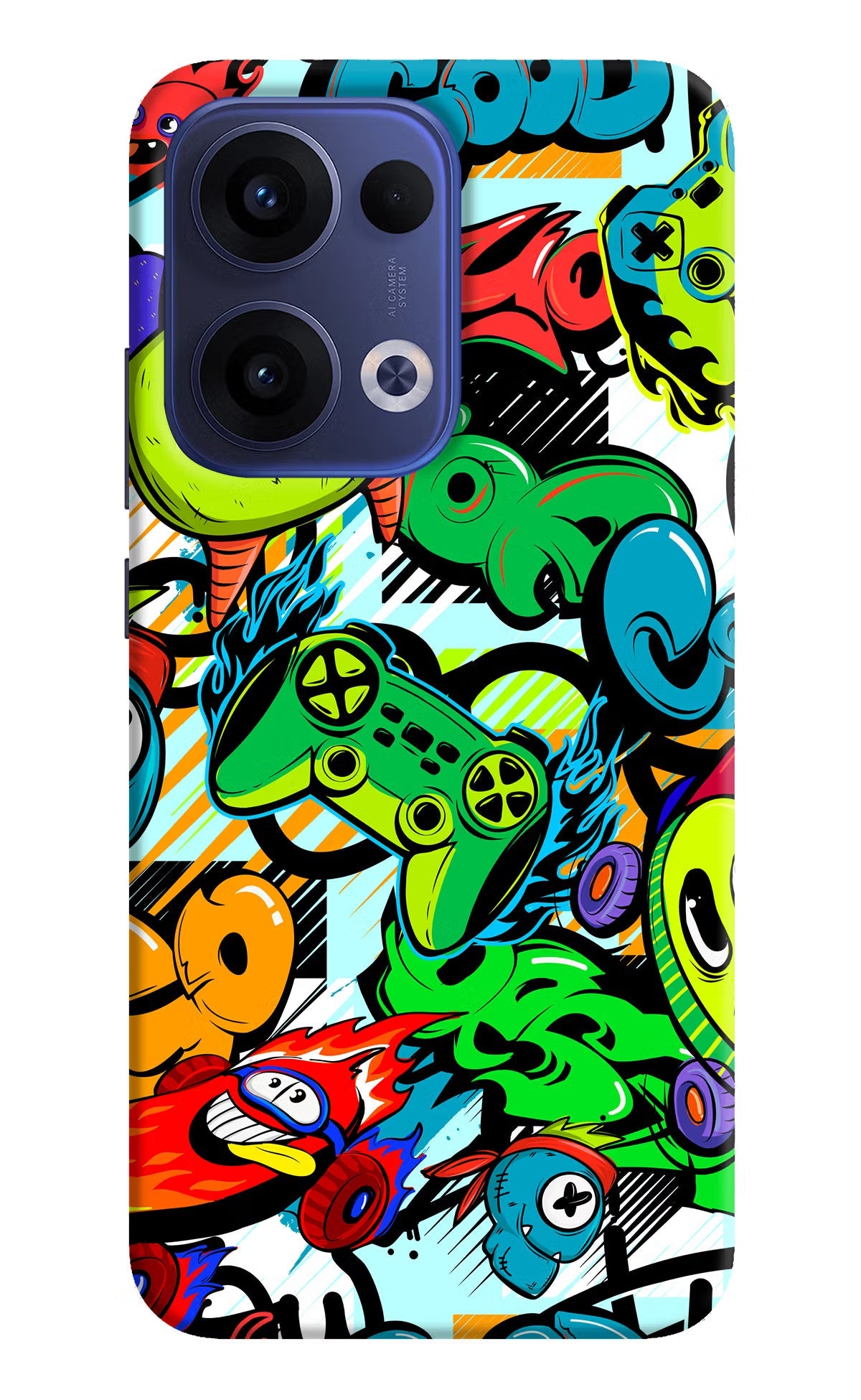 Game Doodle Oppo Reno13 5G Back Cover