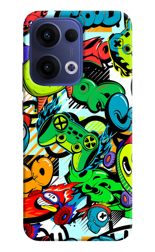 Game Doodle Oppo Reno13 5G Back Cover