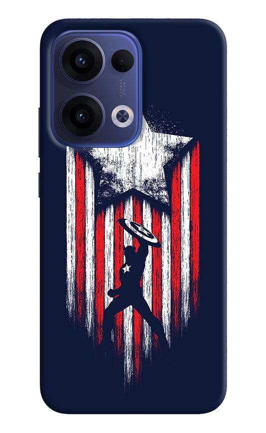 Captain America Marvel Art Oppo Reno13 5G Back Cover