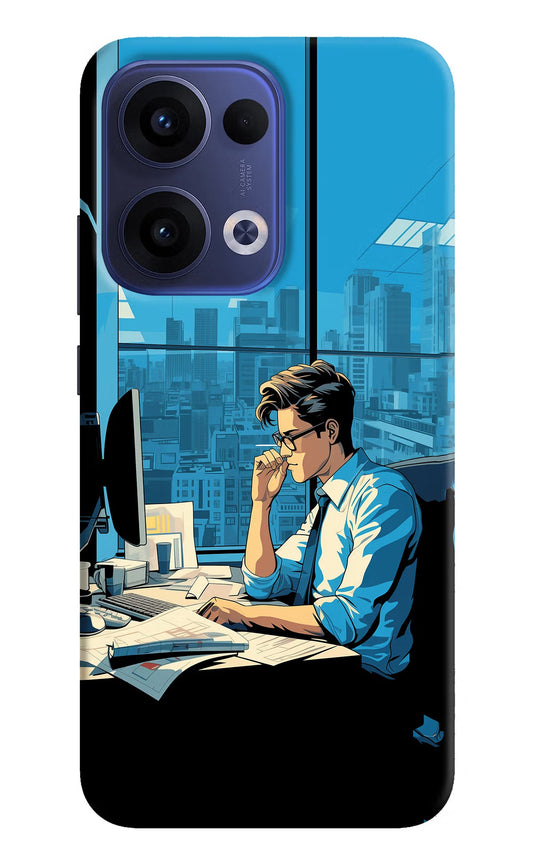 Focused Hustler (AI Generated) Oppo Reno13 5G Back Cover