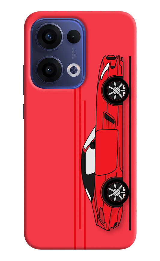 Red Velocity Oppo Reno13 5G Back Cover