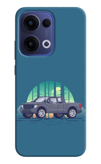Retro Garage Vibe Oppo Reno13 5G Back Cover