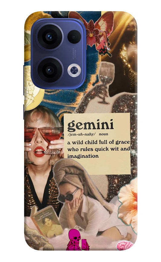 Gemini Zodiac Oppo Reno13 5G Back Cover
