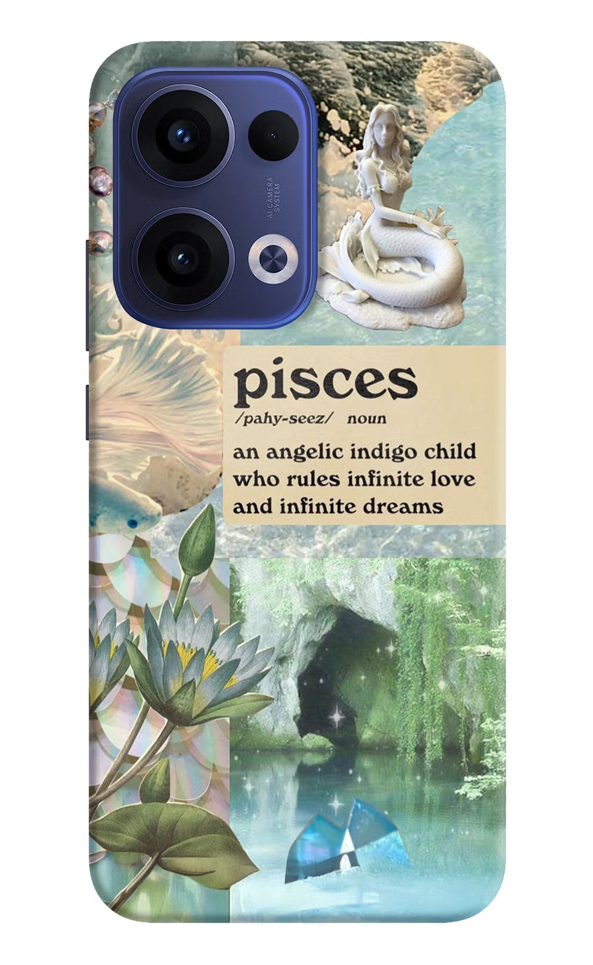 Pisces Zodiac Oppo Reno13 5G Back Cover