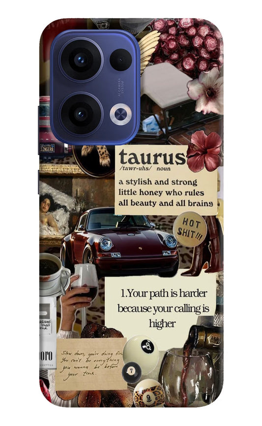 Taurus Zodiac Oppo Reno13 5G Back Cover