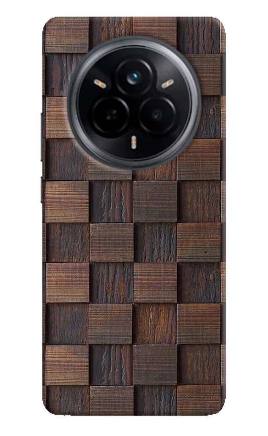 Wooden Cube Design Realme 14 Pro 5G Back Cover