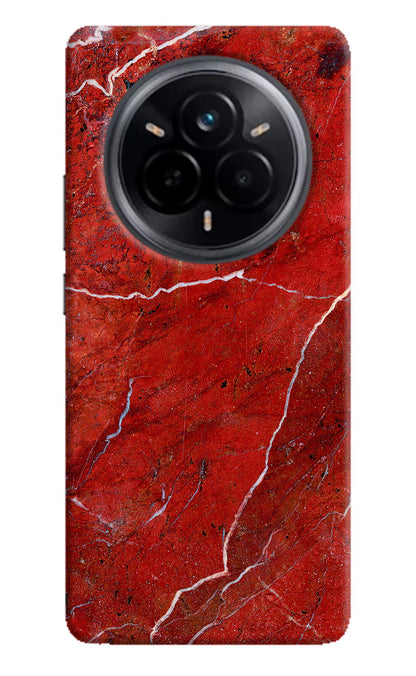 Red Marble Design Realme 14 Pro 5G Back Cover
