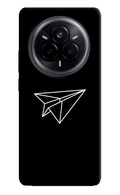 Paper Plane White Realme 14 Pro 5G Back Cover
