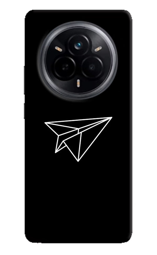 Paper Plane White Realme 14 Pro 5G Back Cover