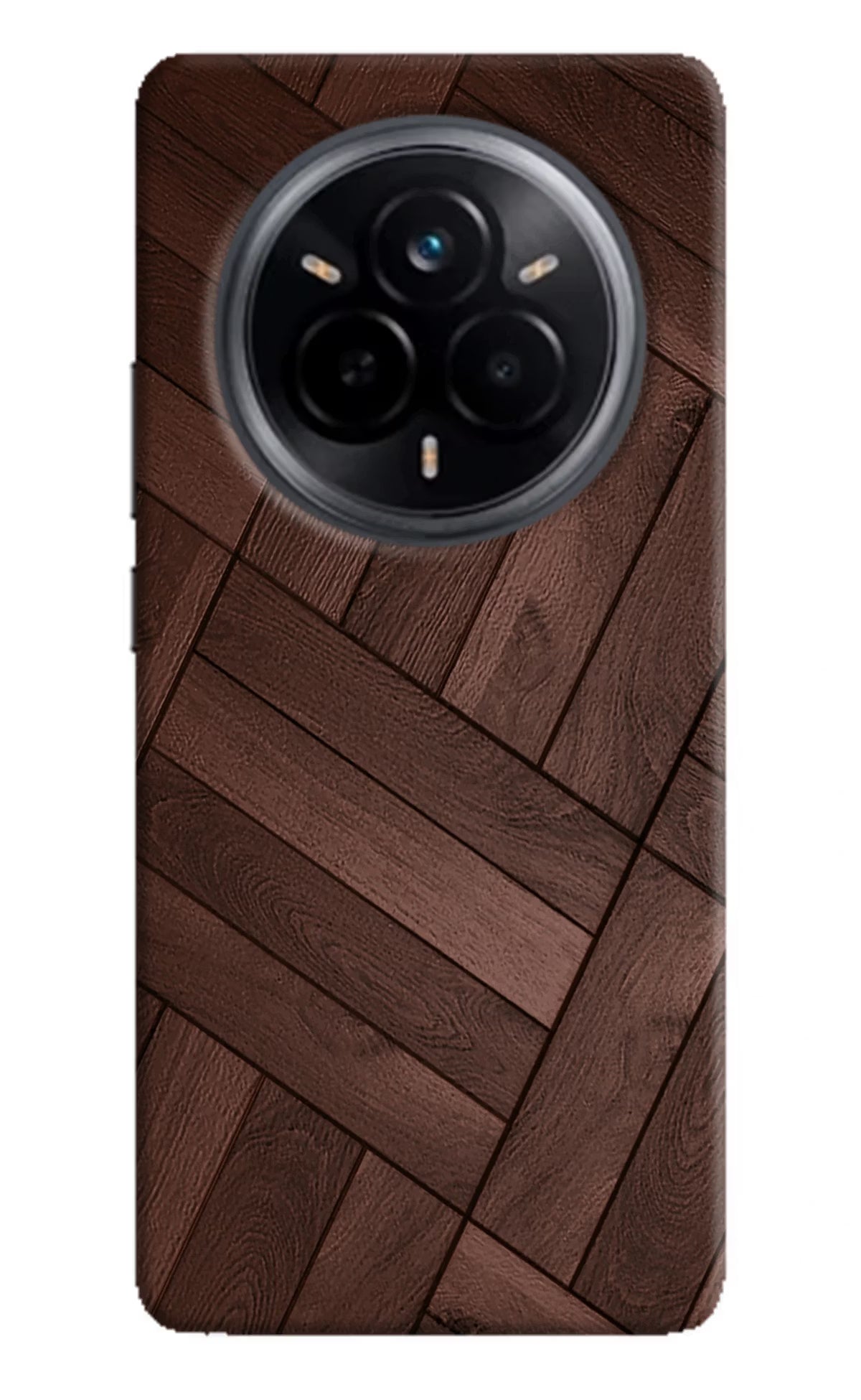 Wooden Texture Design Realme 14 Pro 5G Back Cover