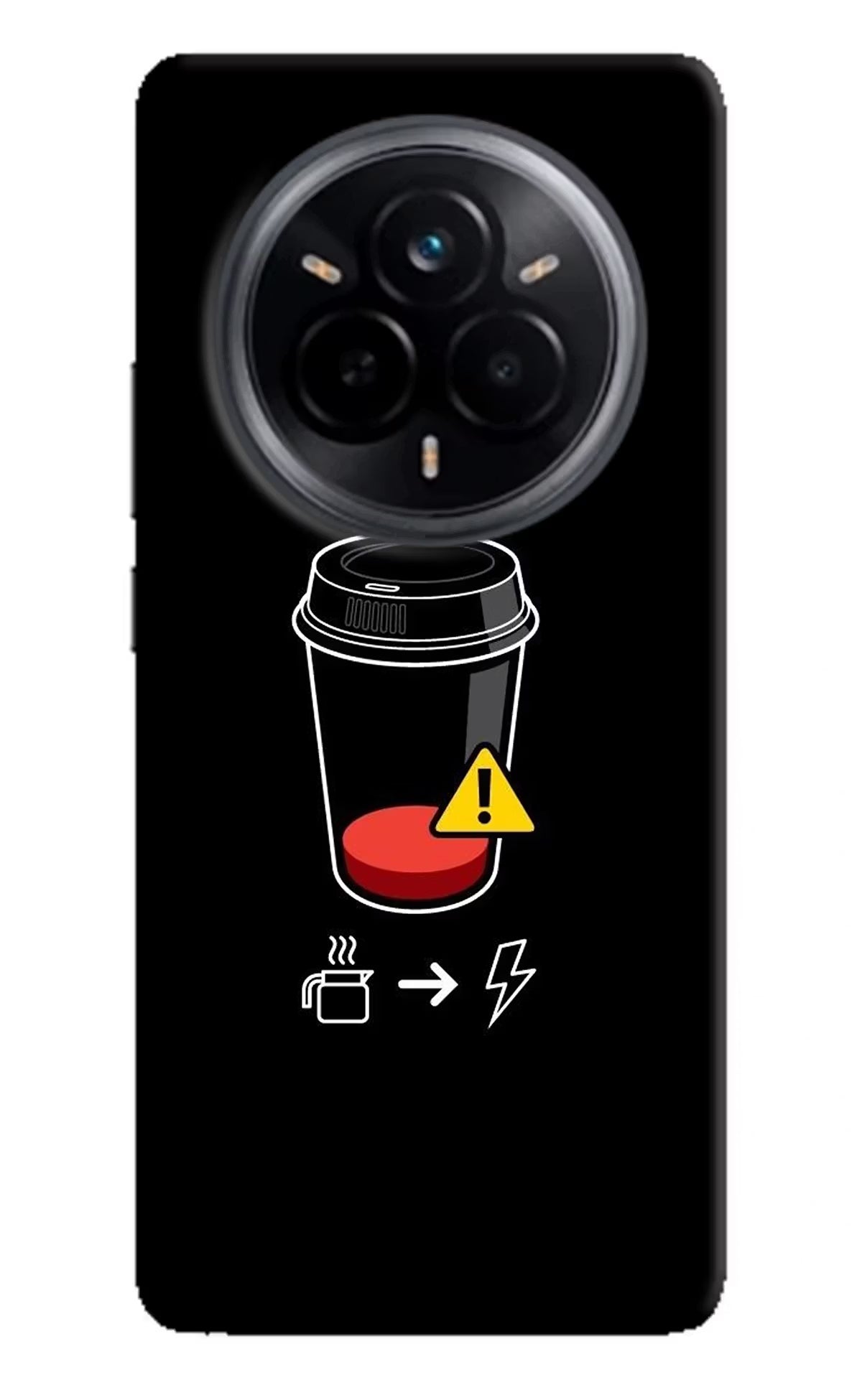 Coffee Realme 14 Pro 5G Back Cover