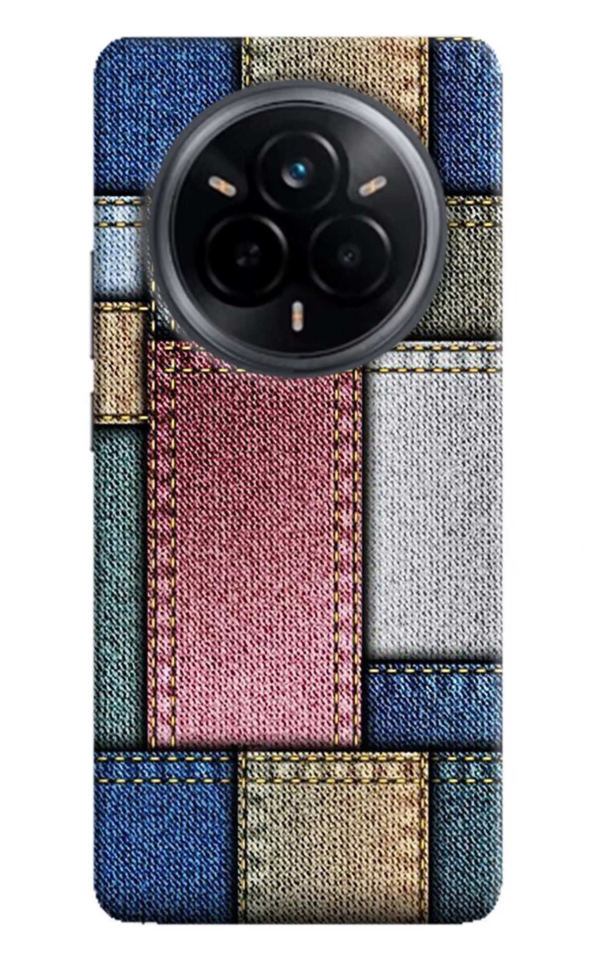 Multicolor Jeans Realme 14 Pro 5G Back Cover