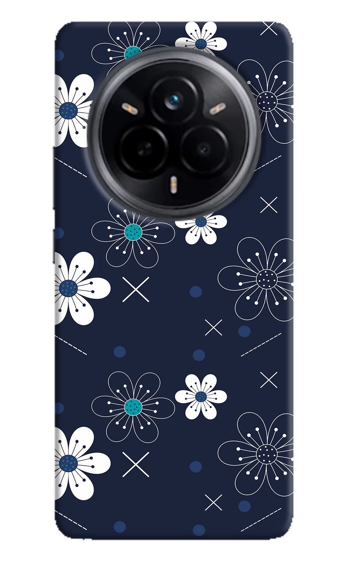 Flowers Realme 14 Pro 5G Back Cover