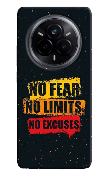 No Fear No Limits No Excuse Realme 14 Pro 5G Back Cover