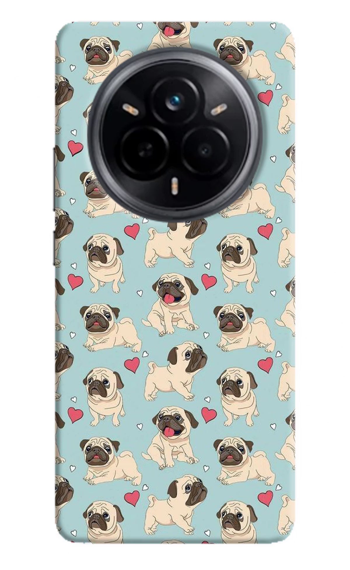 Pug Dog Realme 14 Pro 5G Back Cover