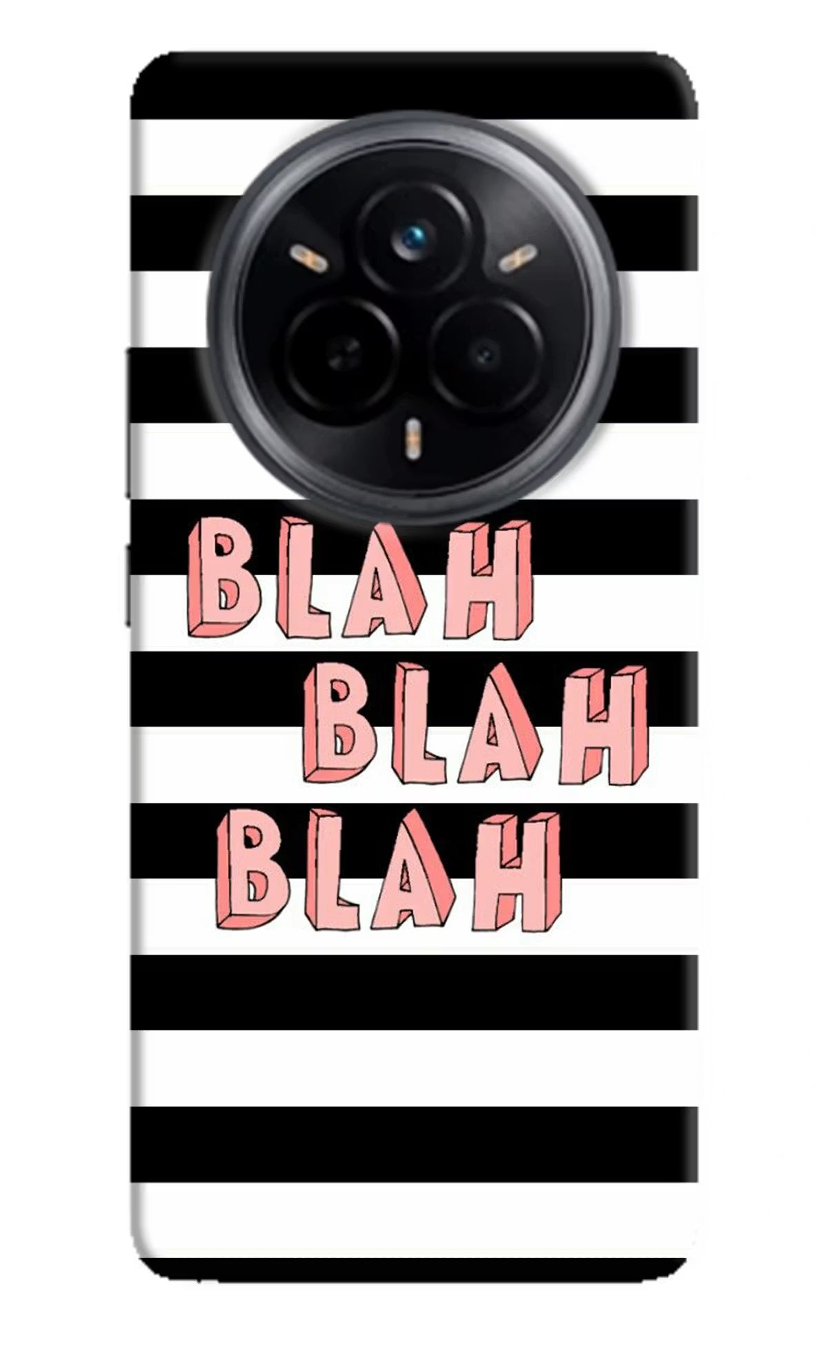 Blah Blah Blah Realme 14 Pro 5G Back Cover