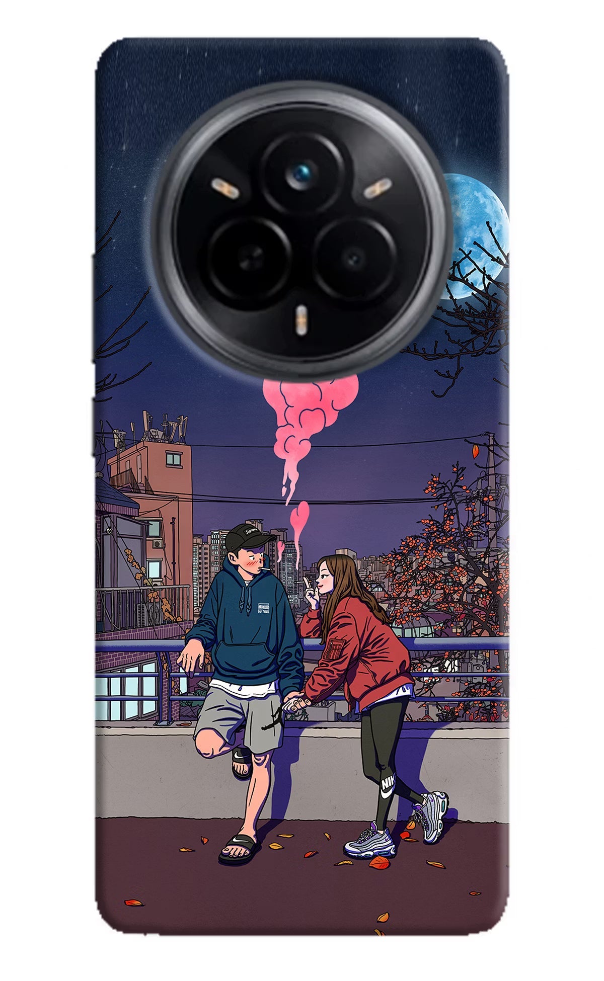 Chilling Couple Realme 14 Pro 5G Back Cover