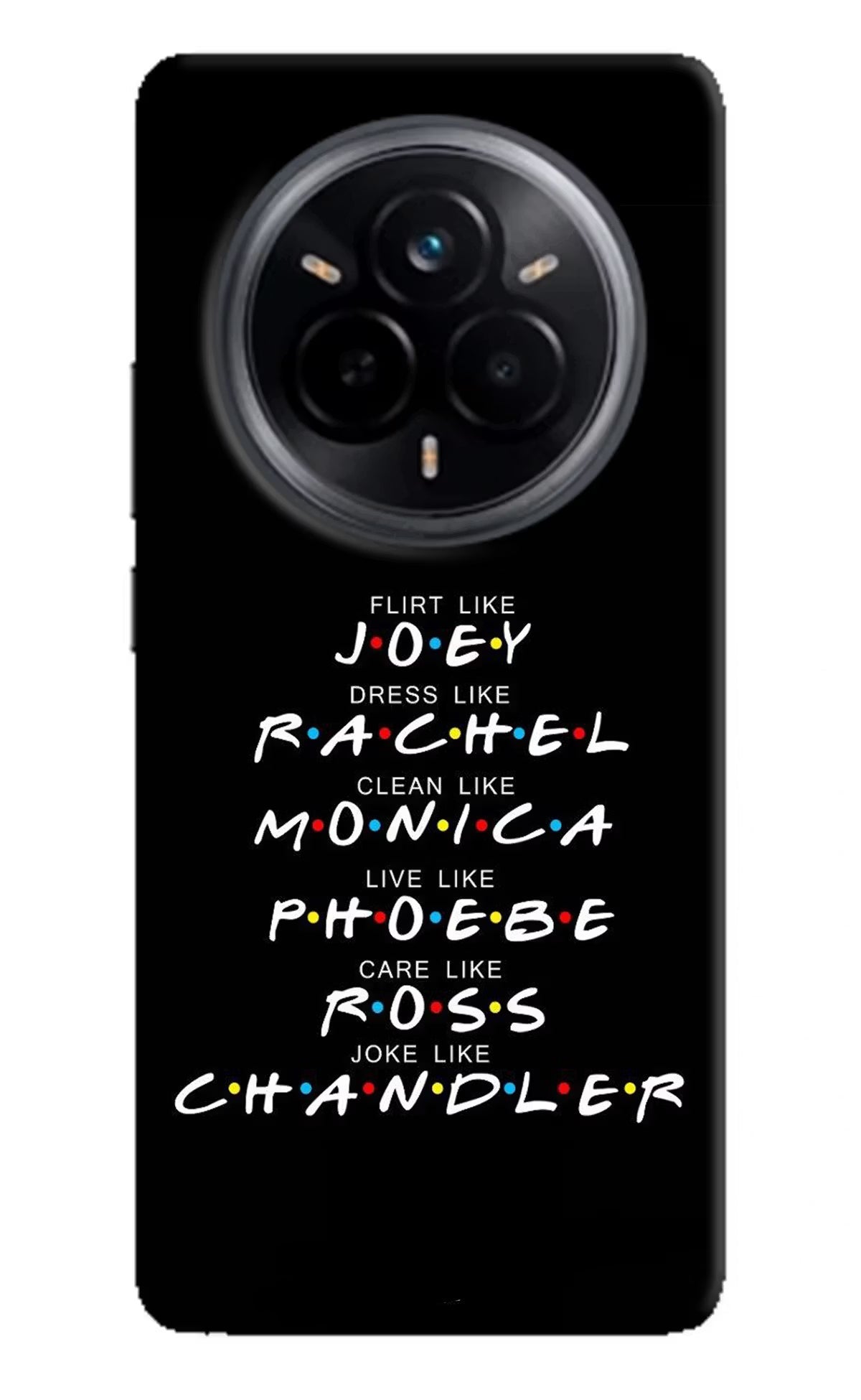 FRIENDS Character Realme 14 Pro 5G Back Cover