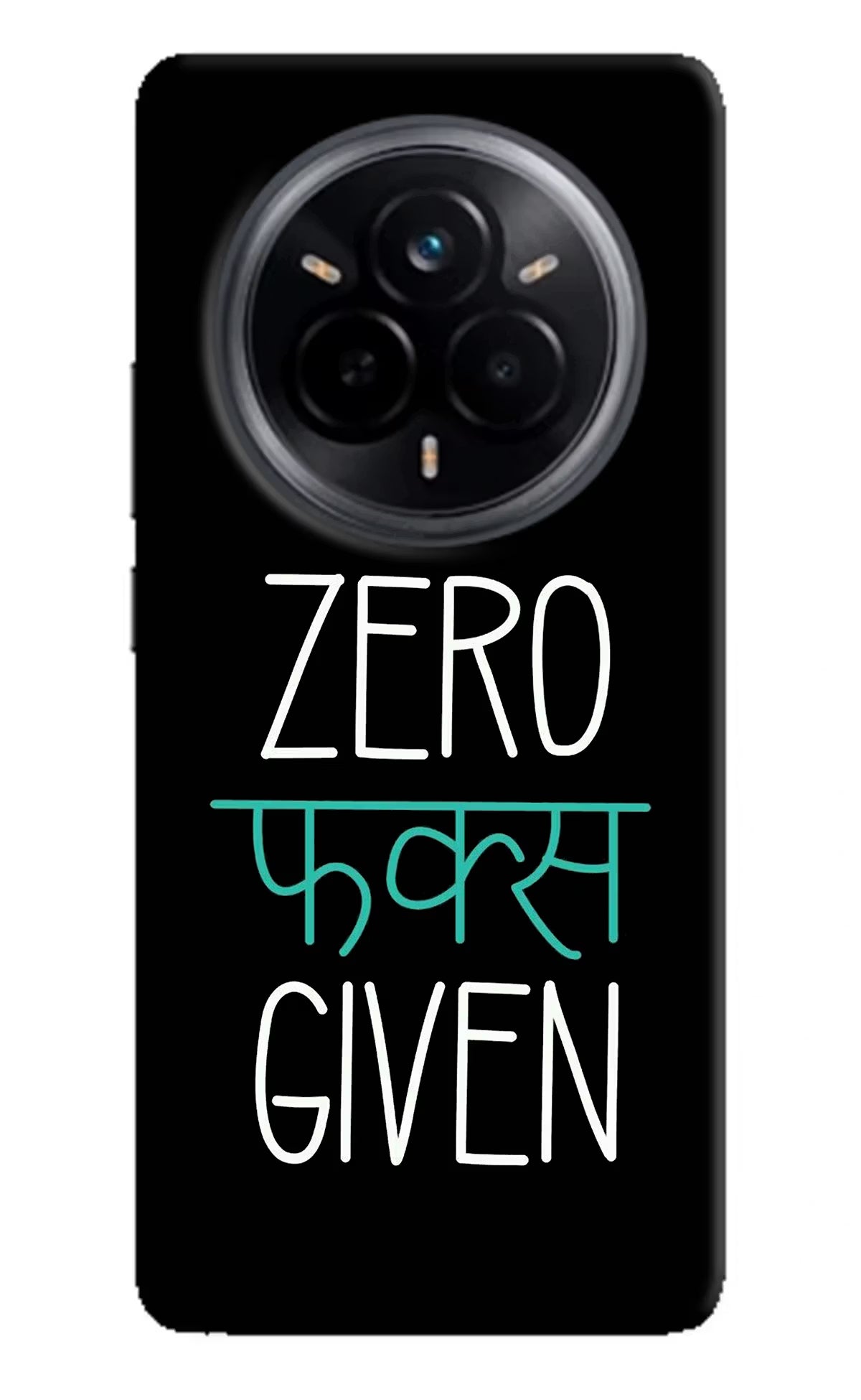 Zero Fucks Given Realme 14 Pro 5G Back Cover
