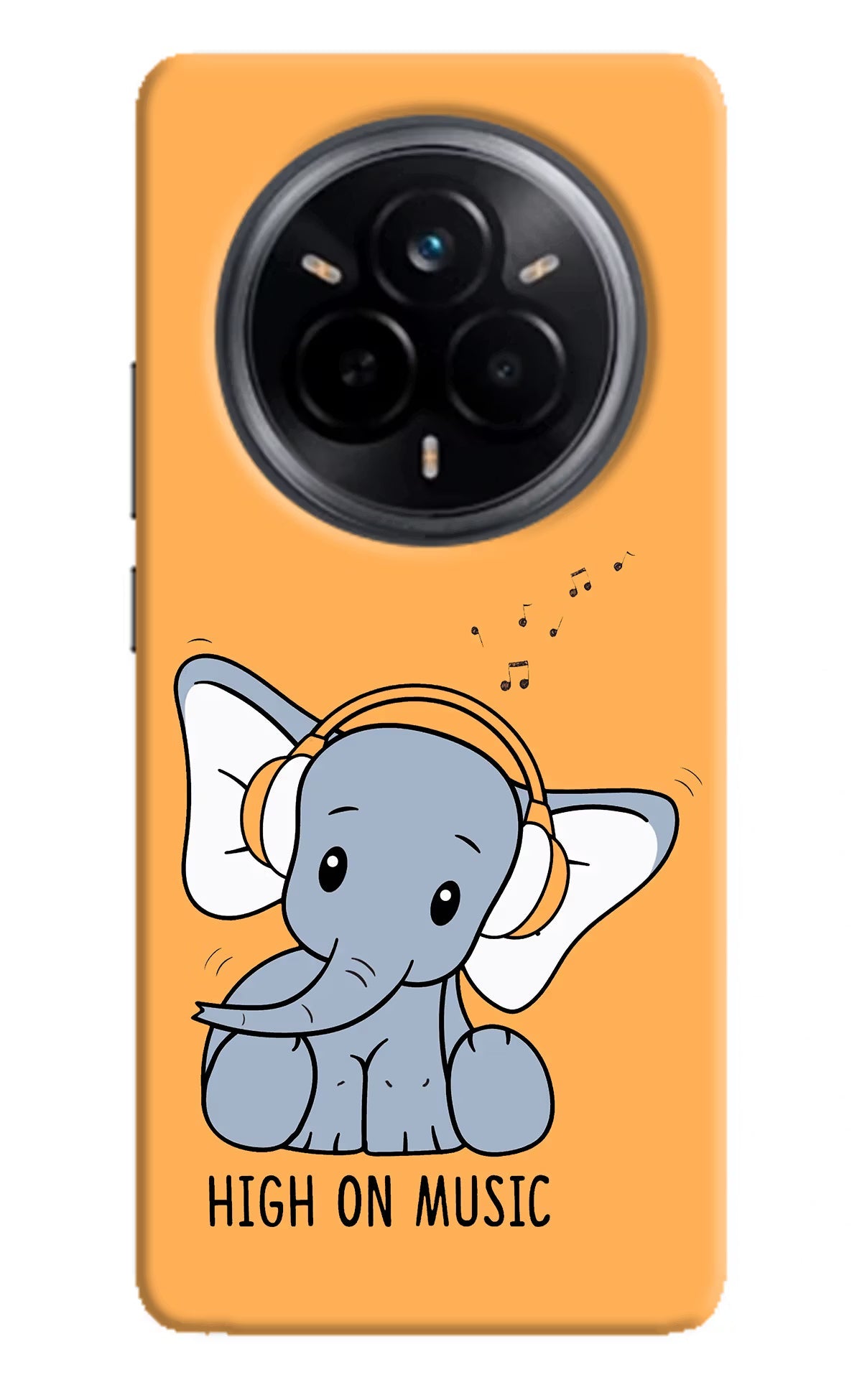 High On Music Realme 14 Pro 5G Back Cover