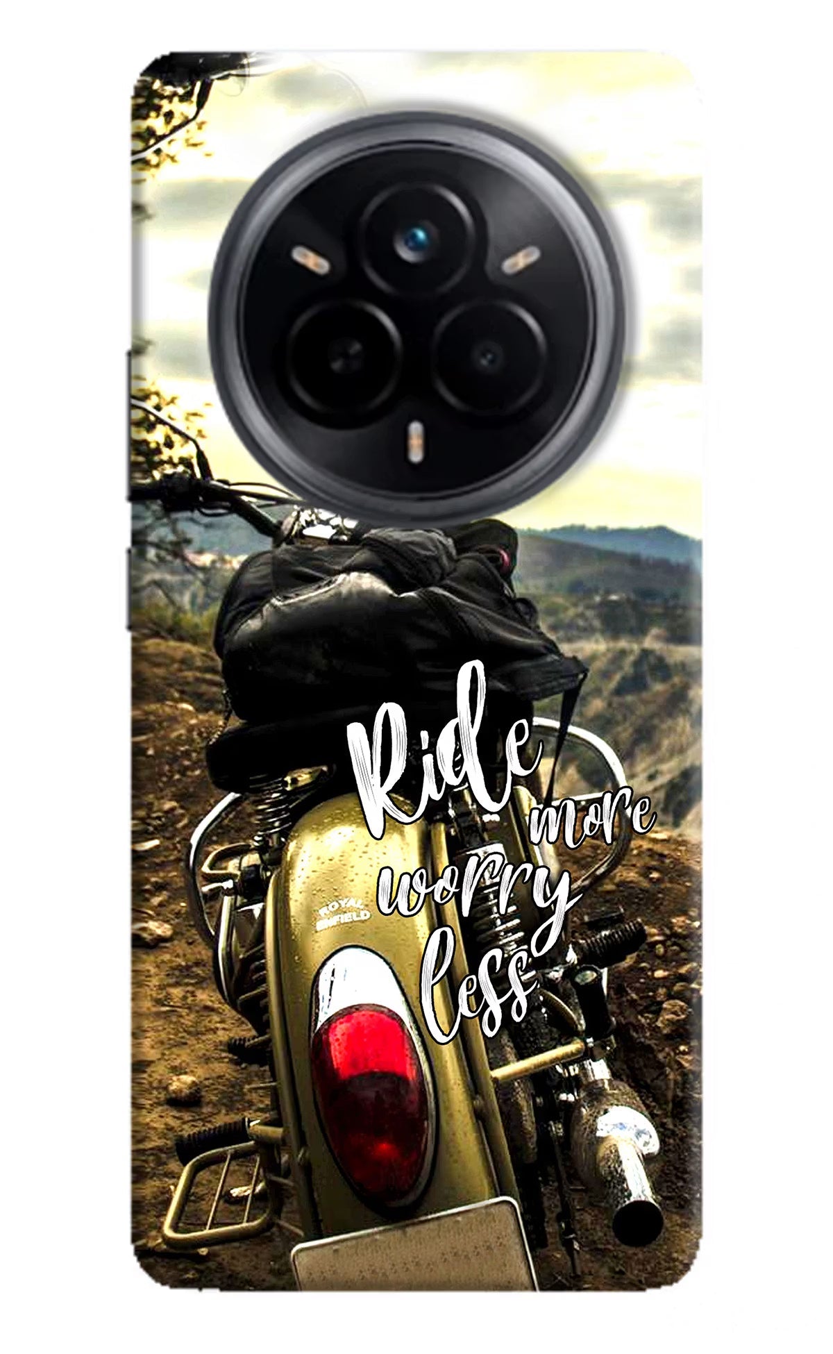 Ride More Worry Less Realme 14 Pro 5G Back Cover
