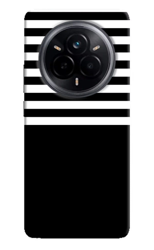 Black and White Print Realme 14 Pro 5G Back Cover