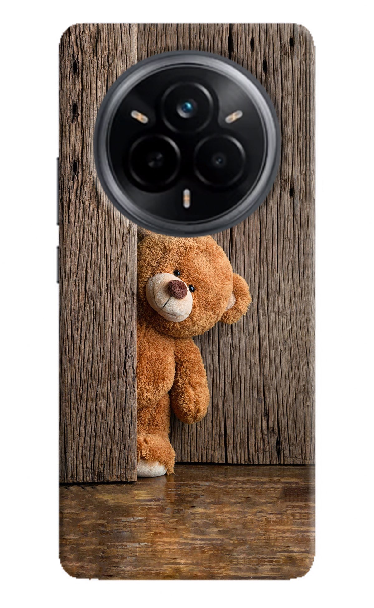 Teddy Wooden Realme 14 Pro 5G Back Cover