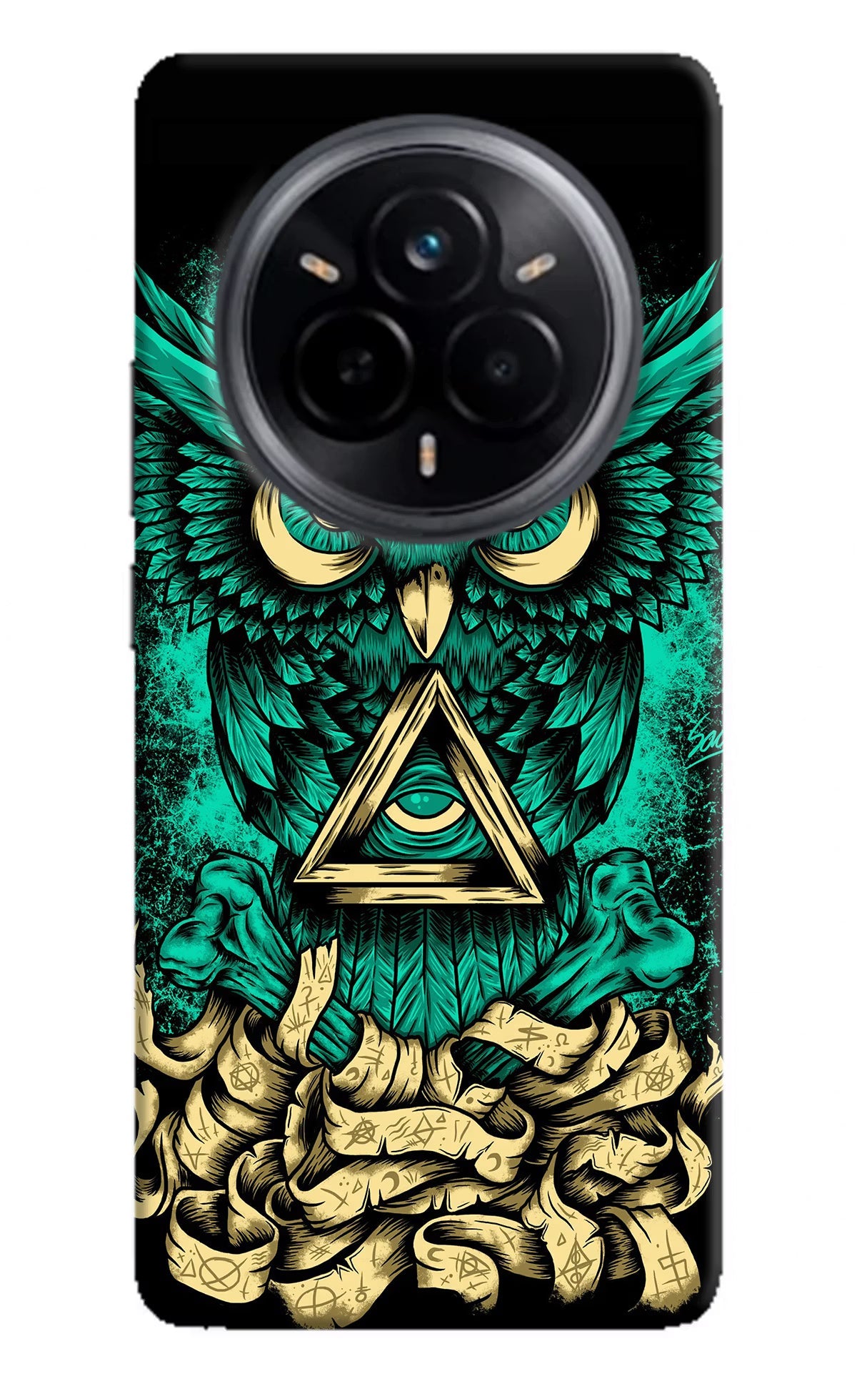 Green Owl Realme 14 Pro 5G Back Cover