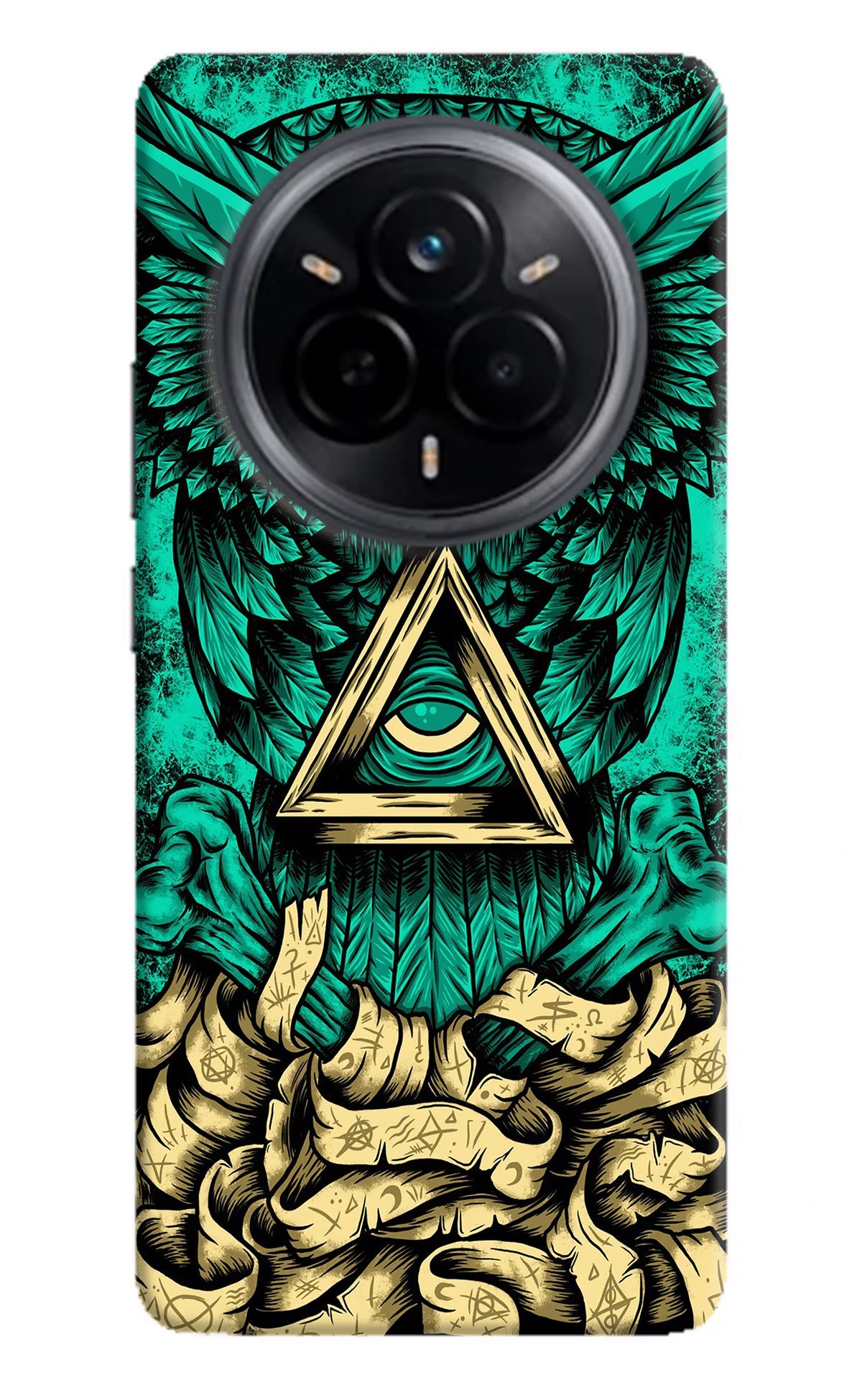 Green Owl Realme 14 Pro 5G Back Cover