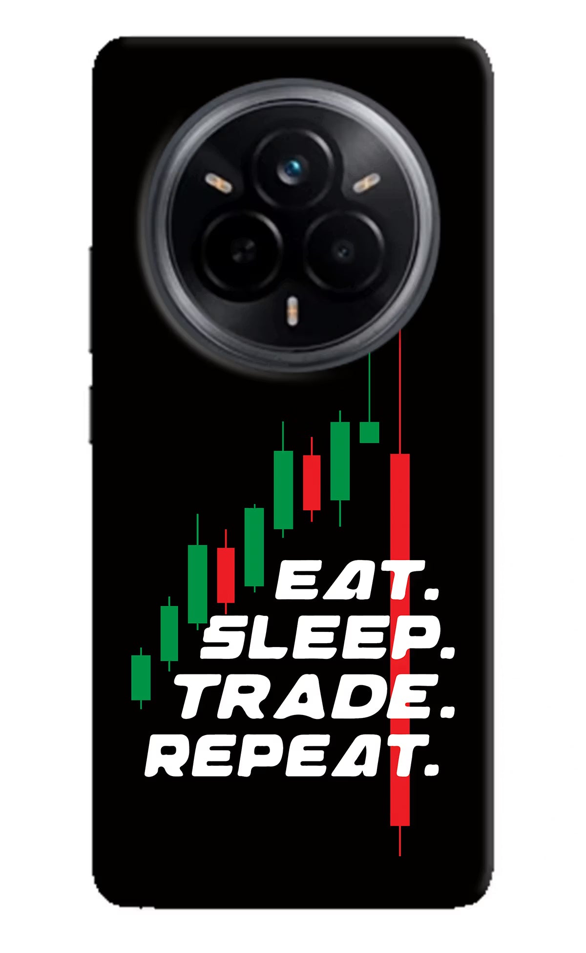 Eat Sleep Trade Repeat Realme 14 Pro 5G Back Cover