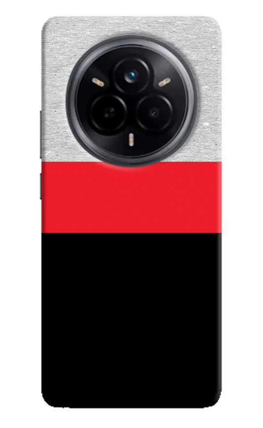 Tri Color Pattern Realme 14 Pro 5G Back Cover
