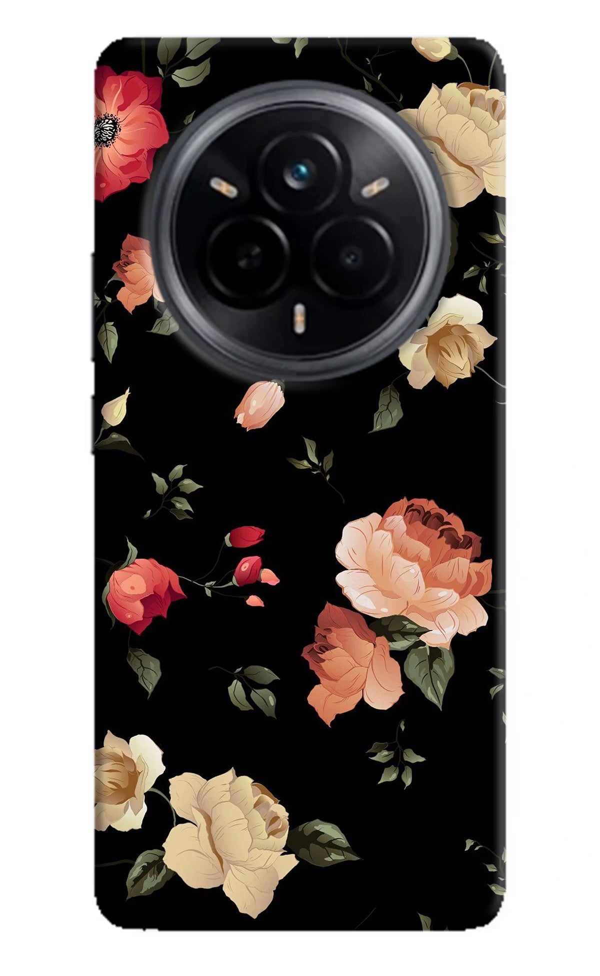 Flowers Realme 14 Pro 5G Back Cover